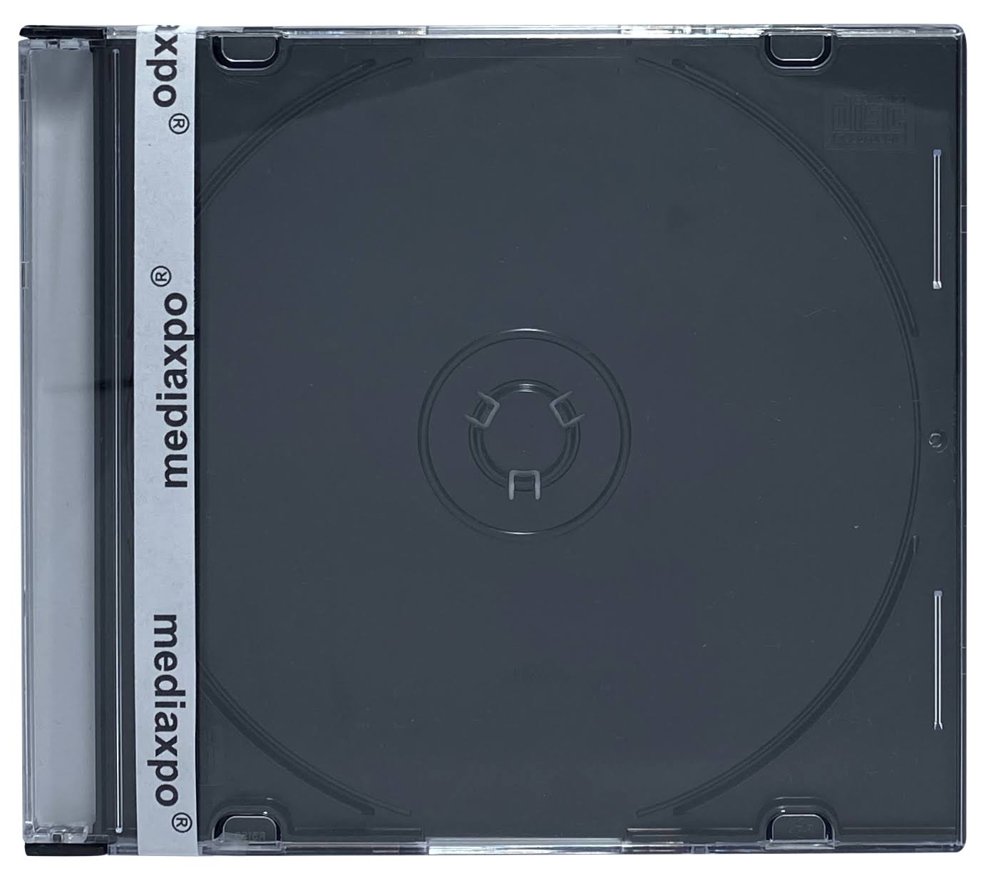 CheckOutStore 1000 Slim Black CD Jewel Cases