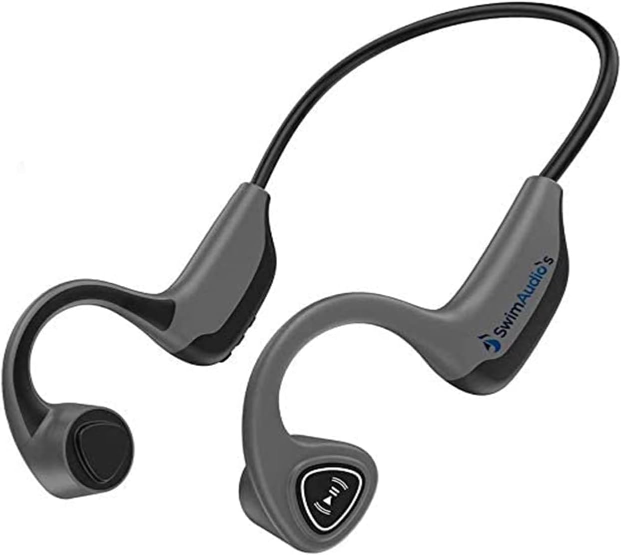 Bone Conduction Headphones Sweatproof Wireless Sports headsets with Microphone Open Ear Headphone for Jogging/Running, Gym Pack of 2