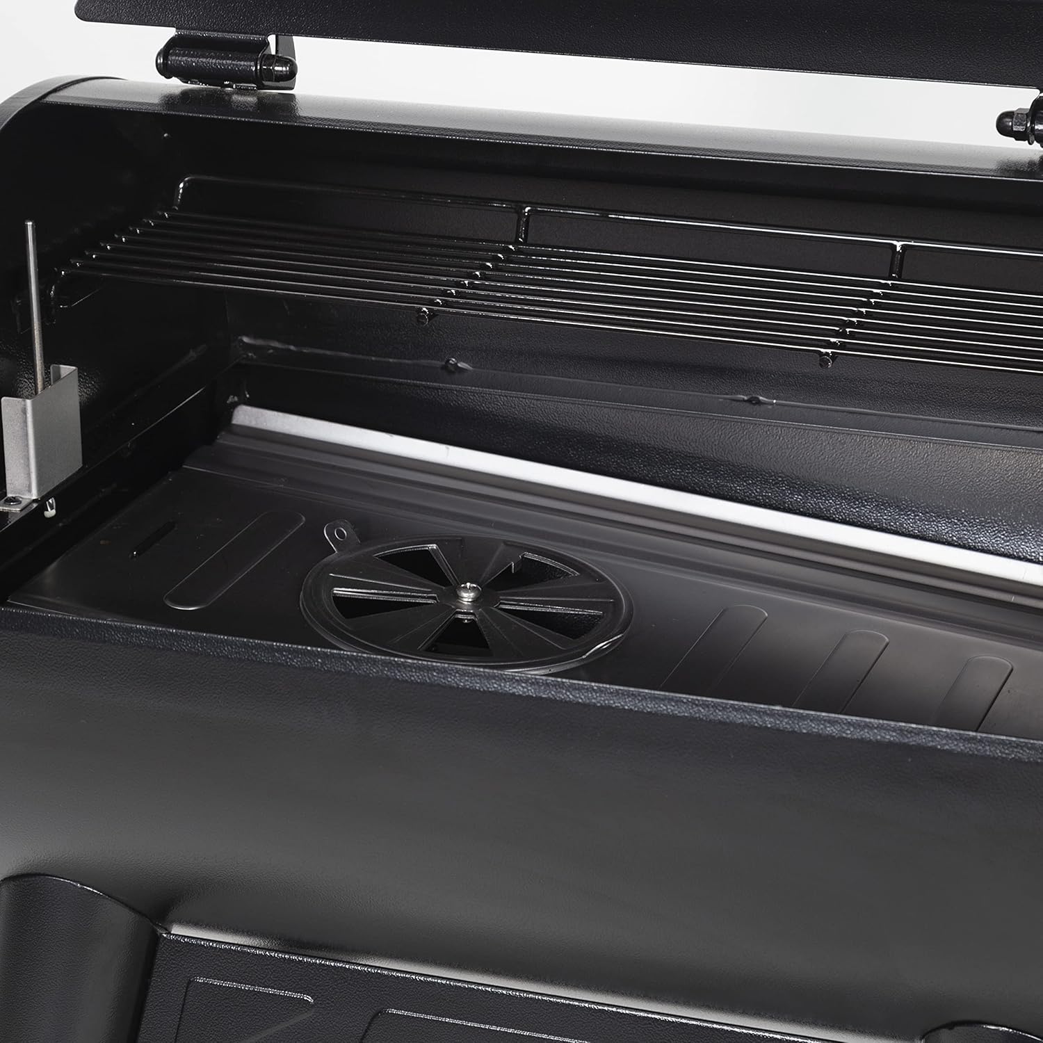 Dyna-Glo DGSS450BPW-D Signature Series 460 Total Sq. in. Wood Grill Pellet Grill & Smoker, Black/red