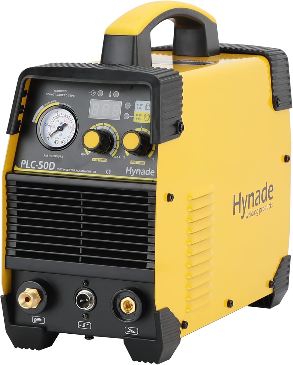 Plasma Cutter, CUT50H 50A Dual Voltage 110/220V, AG60 Torch Plasma cutting machine, Inverter Metal Plasma Cutter Max Cutting Thickness 14mm (CUT50H 110/220V)