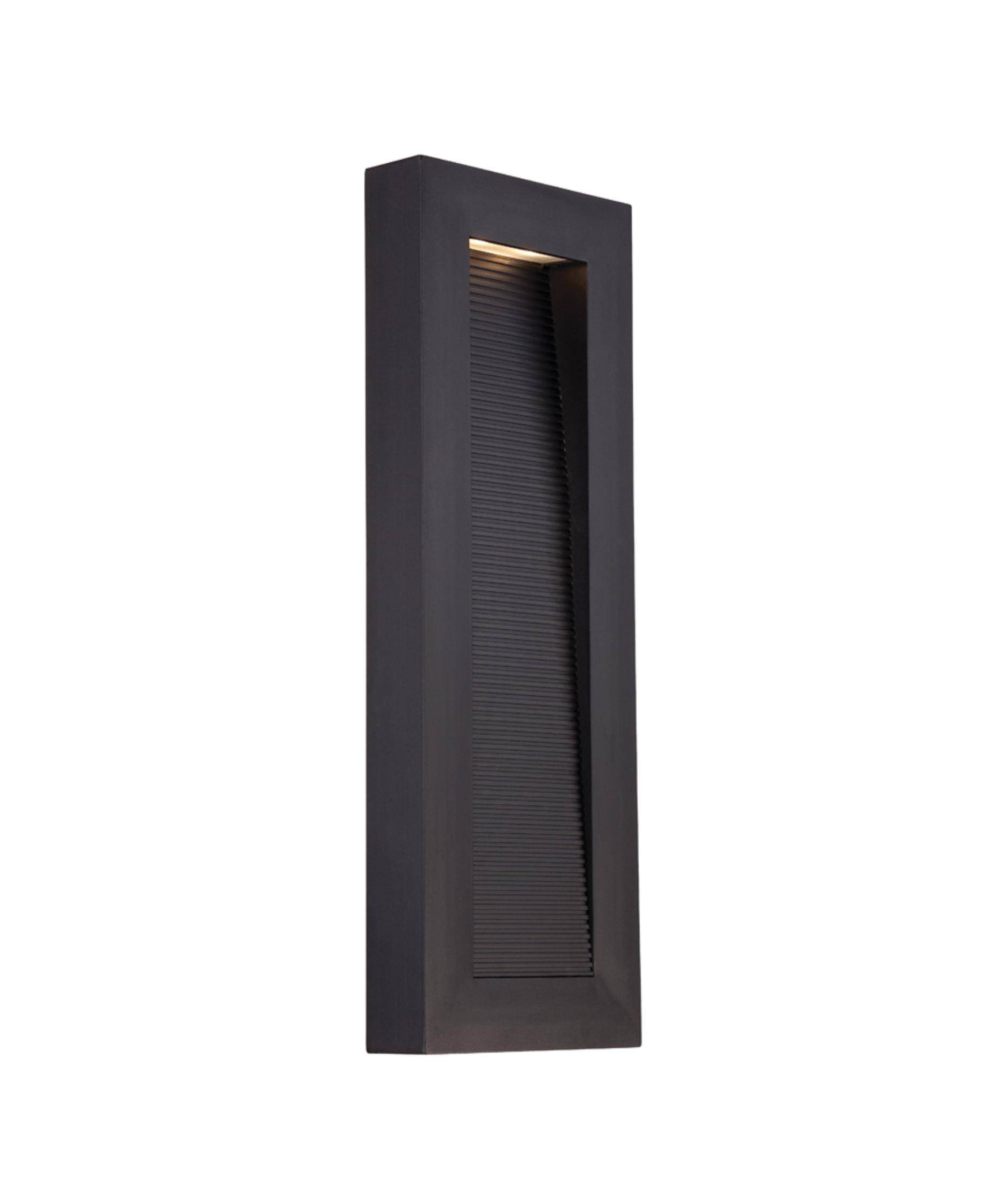 Modern Forms - Urban 22 inch Outdoor Wall Light - Black (WS-W1122-BK)