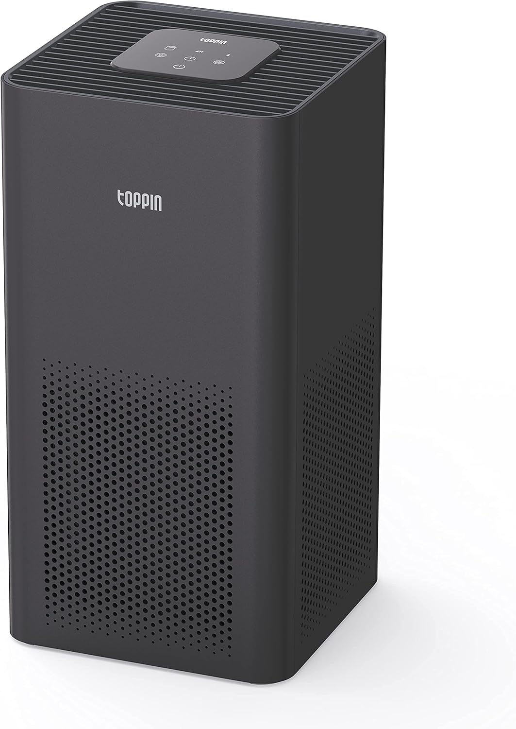 TOPPIN Air Purifiers for Pets in Bedroom, TPAP001 H13 HEPA Air Filter for Home Large Room Up to 215ft², Air Cleaner for 99.97% Smoke, Dust, Allergies, Pollen, Odor, 21db Filtration System Eliminator Pack of 2