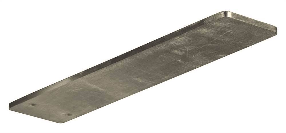 Ekena Millwork BKTM03X18LOSS 3x22W x 18x22D Logan Hidden Support Steel Bracket w/ 14x22 Support Depth, Stainless Steel
