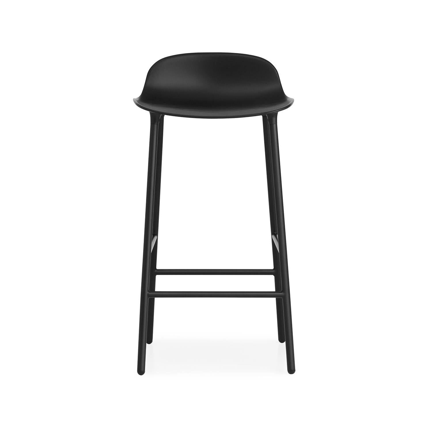 Normann Copenhagen Form Barstool Steel Black