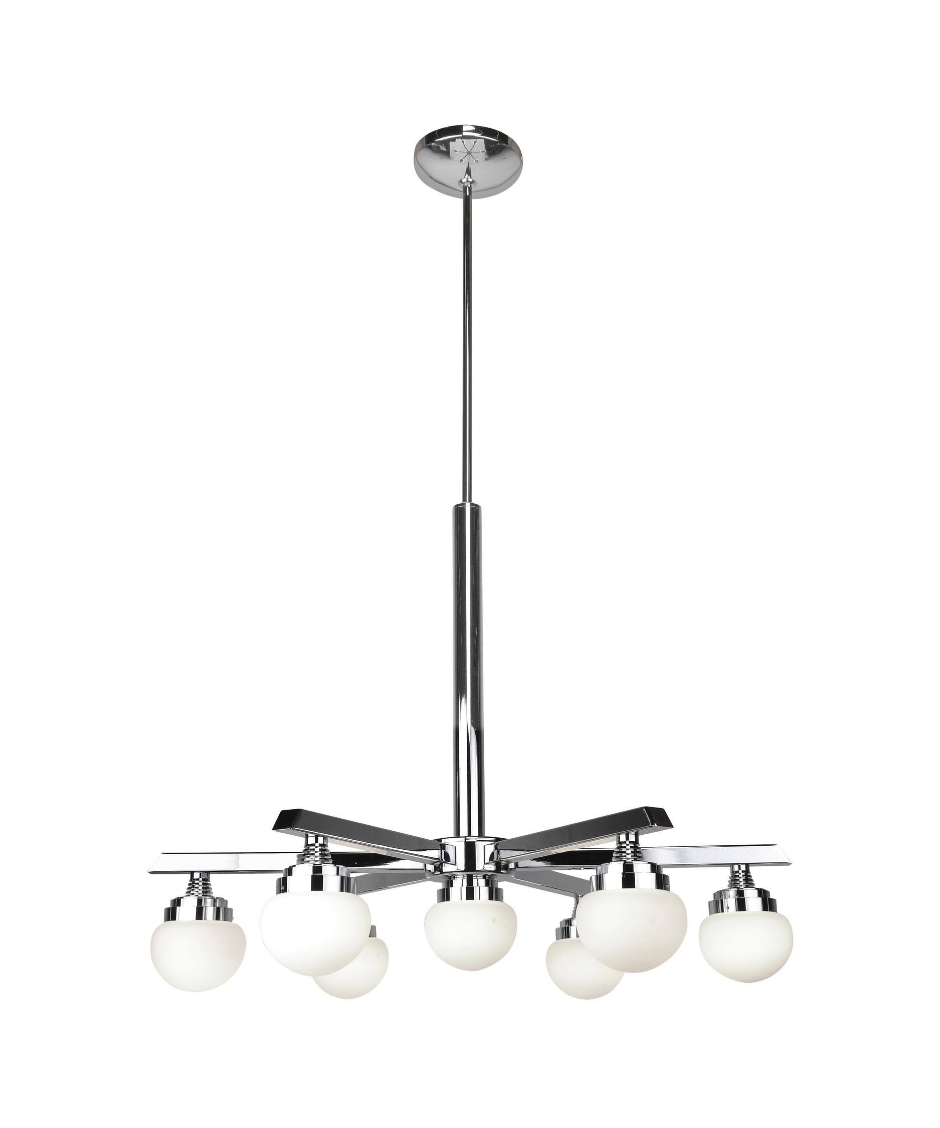 Access Classic Chrome LED Chandelier 62477LEDD-CH/OPL