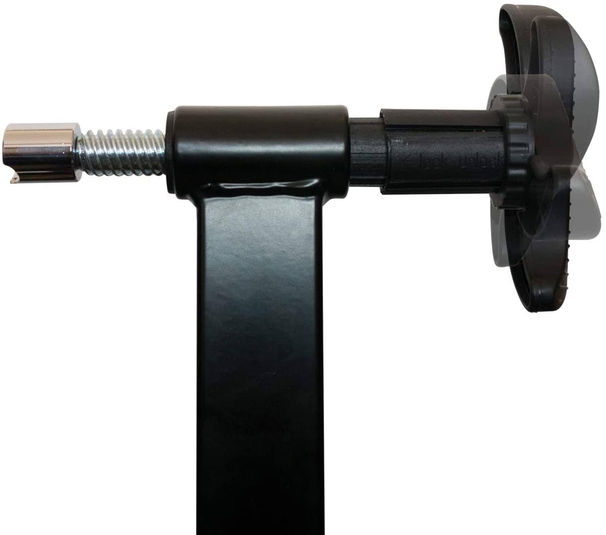 Balancefrom Bike Trainer Stand Steel Bicycle Exercise Magnetic Stand with Front Wheel Riser BLOCK, Black