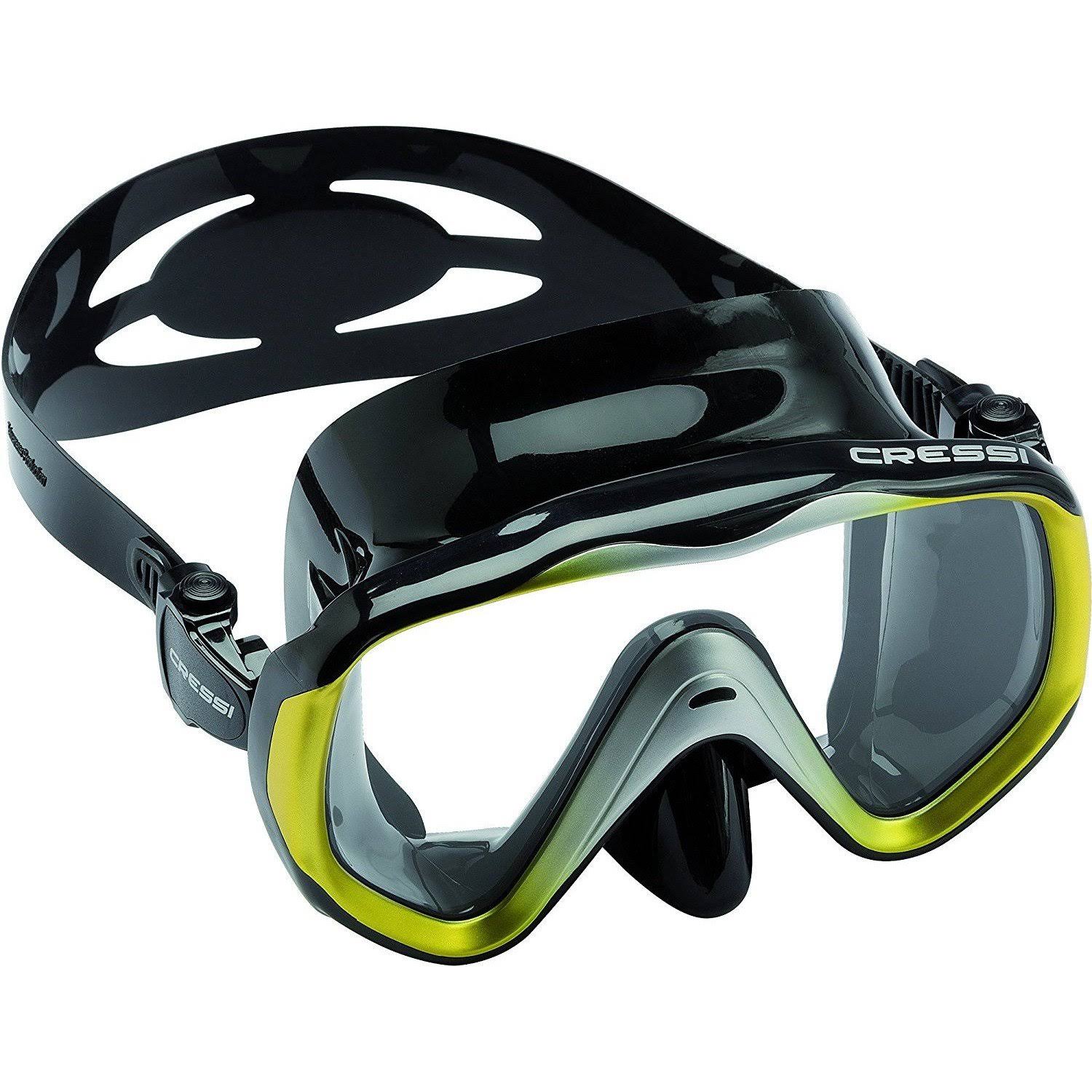 Cressi Liberty Scuba Diving Mask, Black