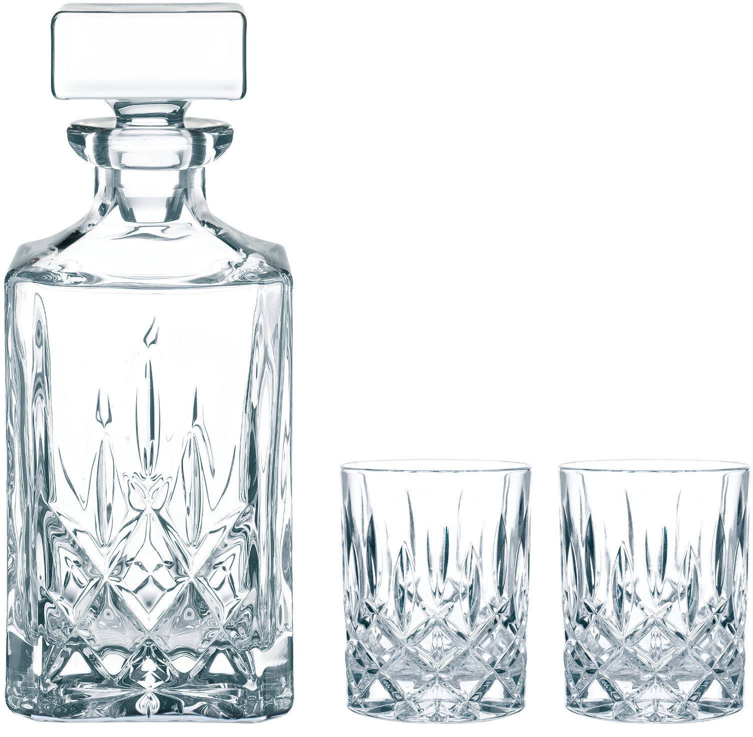 Riedel Nachtmann 91899 Noblesse Decanter and Whisky Glass Set of 3