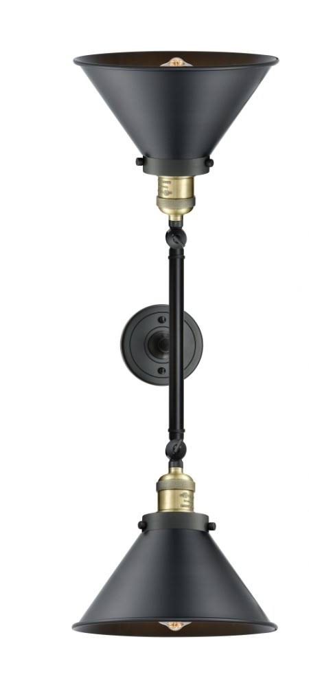 Innovations Lighting 208L-AC-M10-AC Briarcliff-2 Light Bath Vanity in