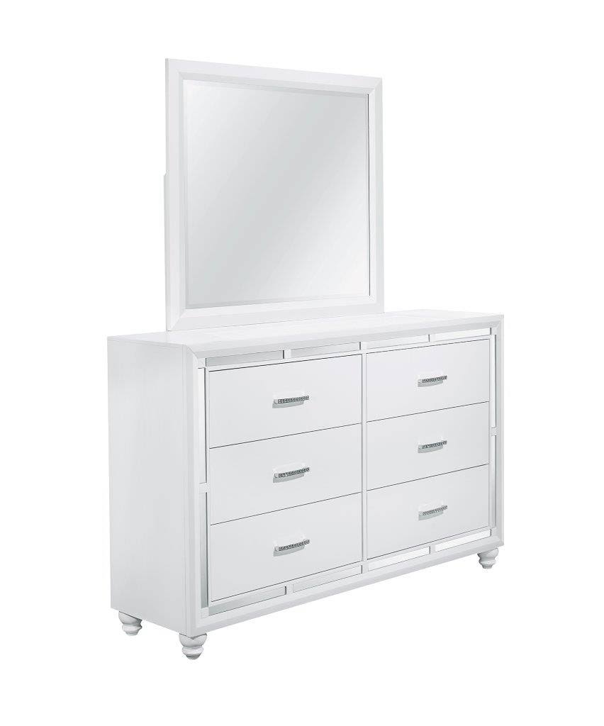 Mackenzie White Dresser by Global Furniture