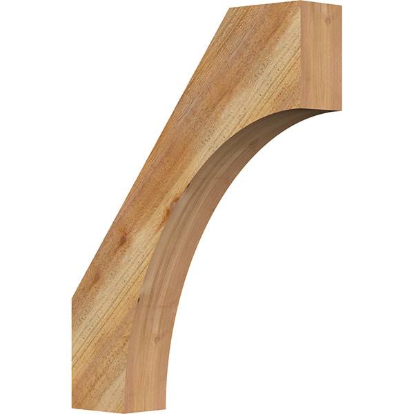 4x22W x 20x22D x 26x22H Westlake Rough Sawn Brace, Western Red Cedar
