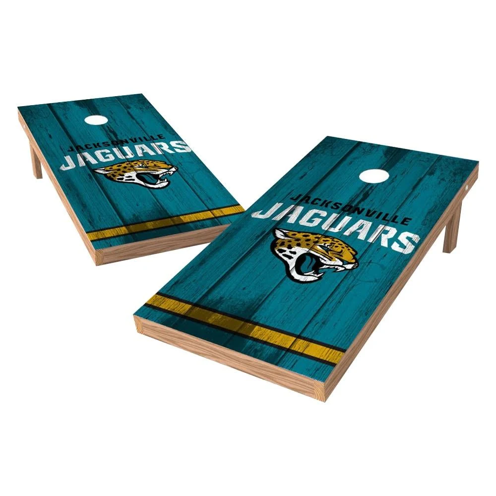 Proline NFL Jacksonville Jaguars 2&x4& Cornhole Board Set - Vintage Design