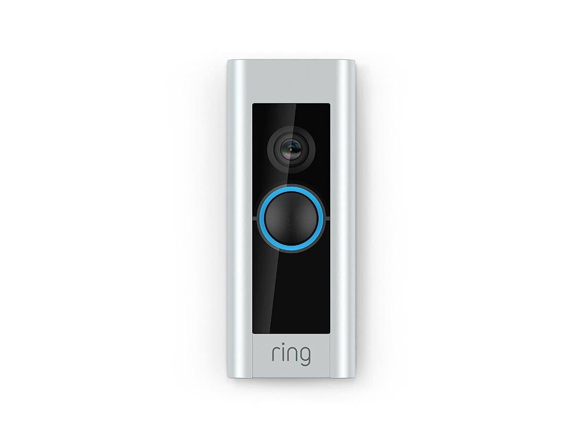 Ring - Video Doorbell Pro - Satin Nickel/Venetian/Satin black/pearl White