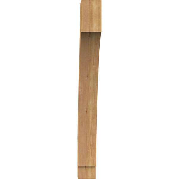 4x22W x 26x22D x 38x22H Imperial Rough Sawn Brace, Western Red Cedar