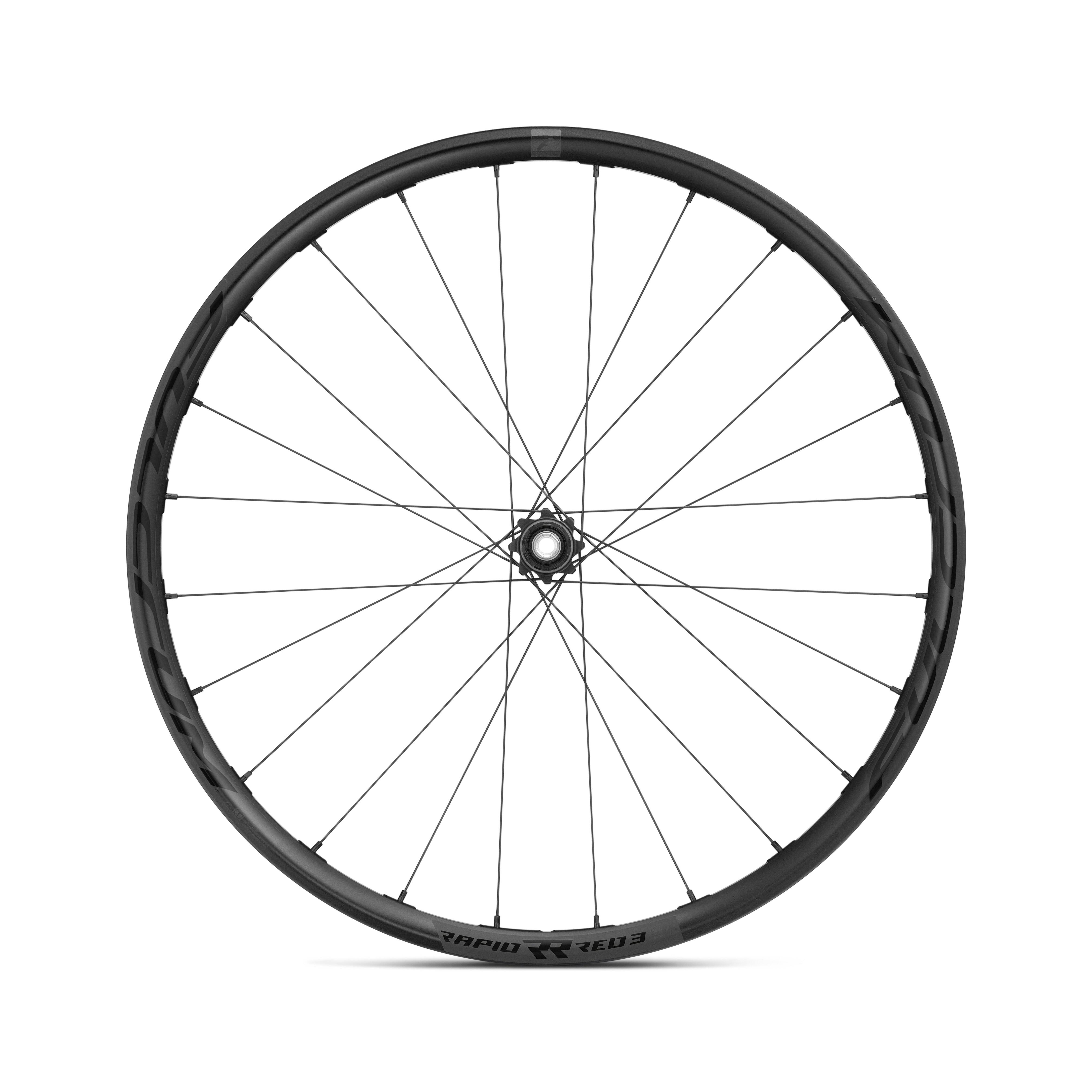Fulcrum Rapid Red 3 C24 Gravel Wheelset - XDR - Black