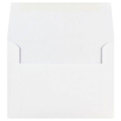 Jam Paper Cougar White Wove A6 (4 3/4 x 6 1/2) Invitation Closeout Envelopes -223312377 - 1000 per Pack