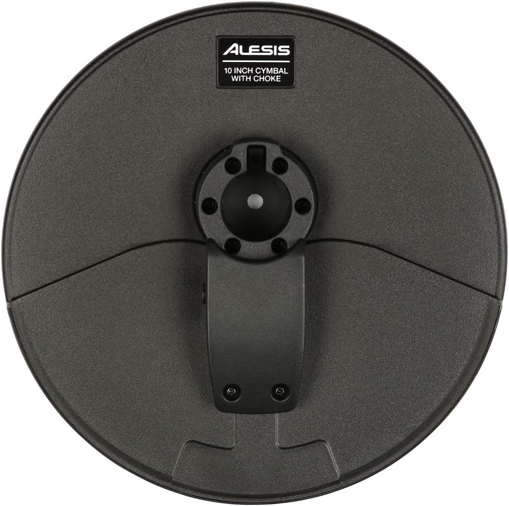 Alesis 10 Inch Cymbal with Choke and Silverline Audio 10ft Connection Cable Bundle Pack of 2