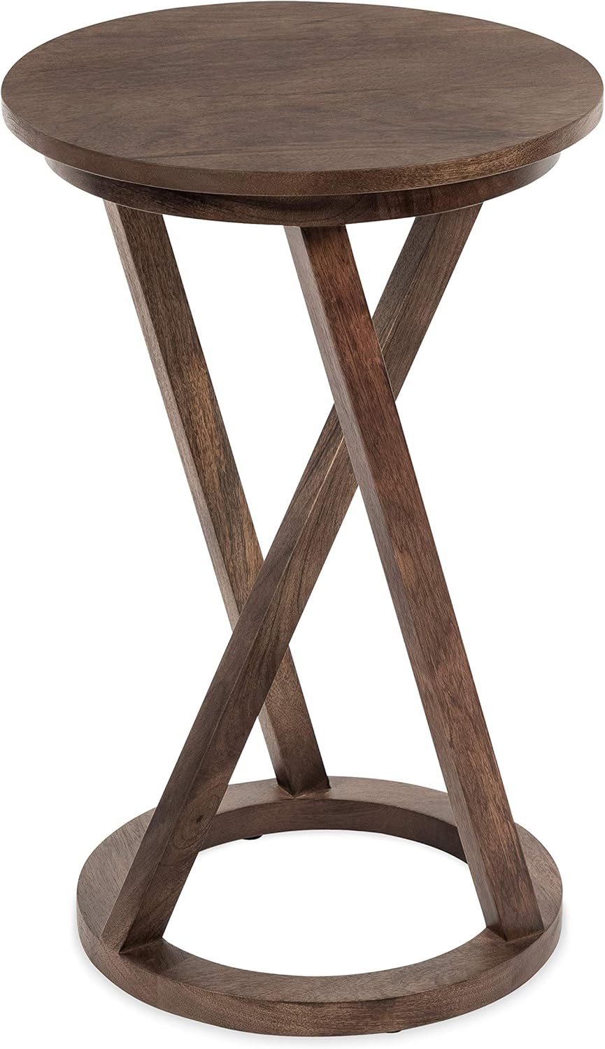 Kate and Laurel Aja Modern Wood Accent Table, 15