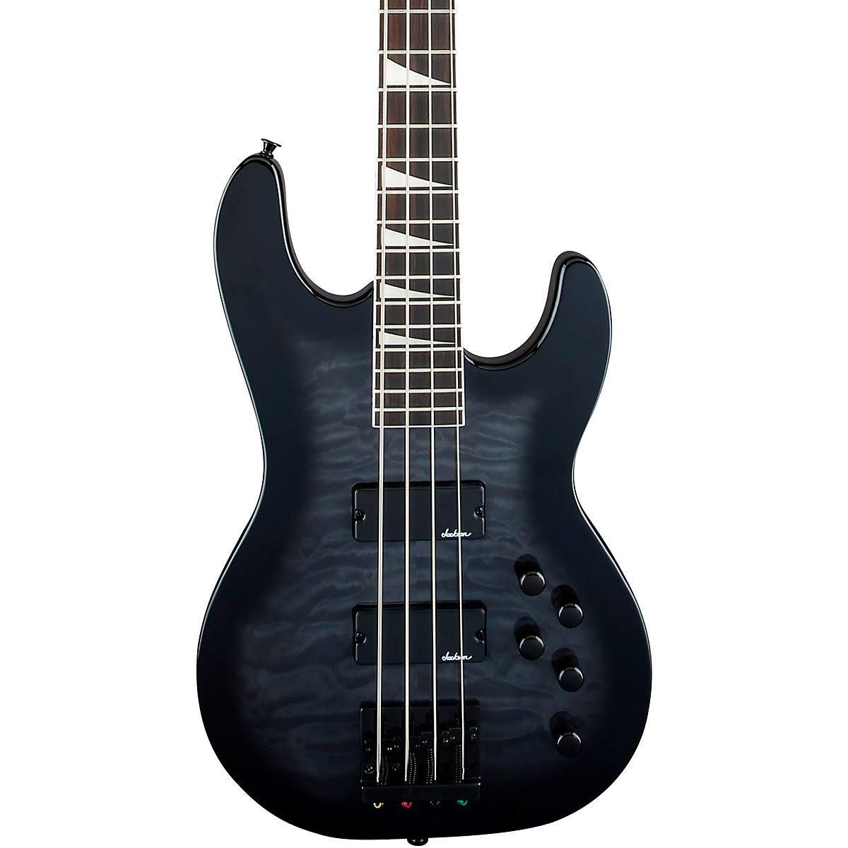 Jackson JS Series Concert Bass JS3Q Transparent Black Burst