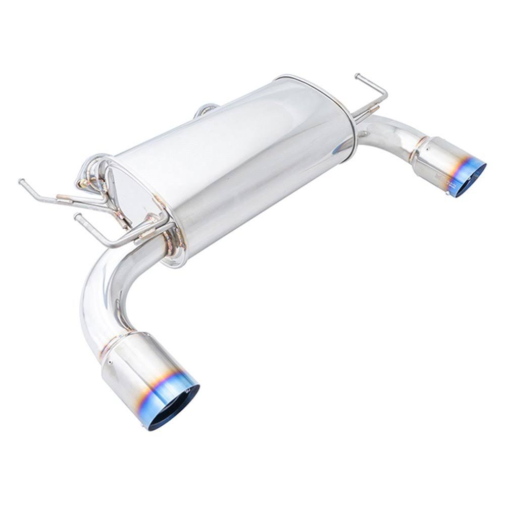 Megan Racing Axle Back Exhaust: for Infiniti G37 Coupe 08-13 Blue Titanium Tips MR-ABE-IG372D