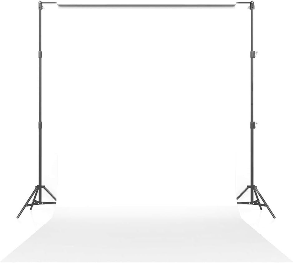 Savage Seamless Paper Photography Backdrop - #66 Pure White (86 in x 36 ft) for YouTube Videos, Live Streaming, Interviews and Portraits - Made in USA Pack of 2