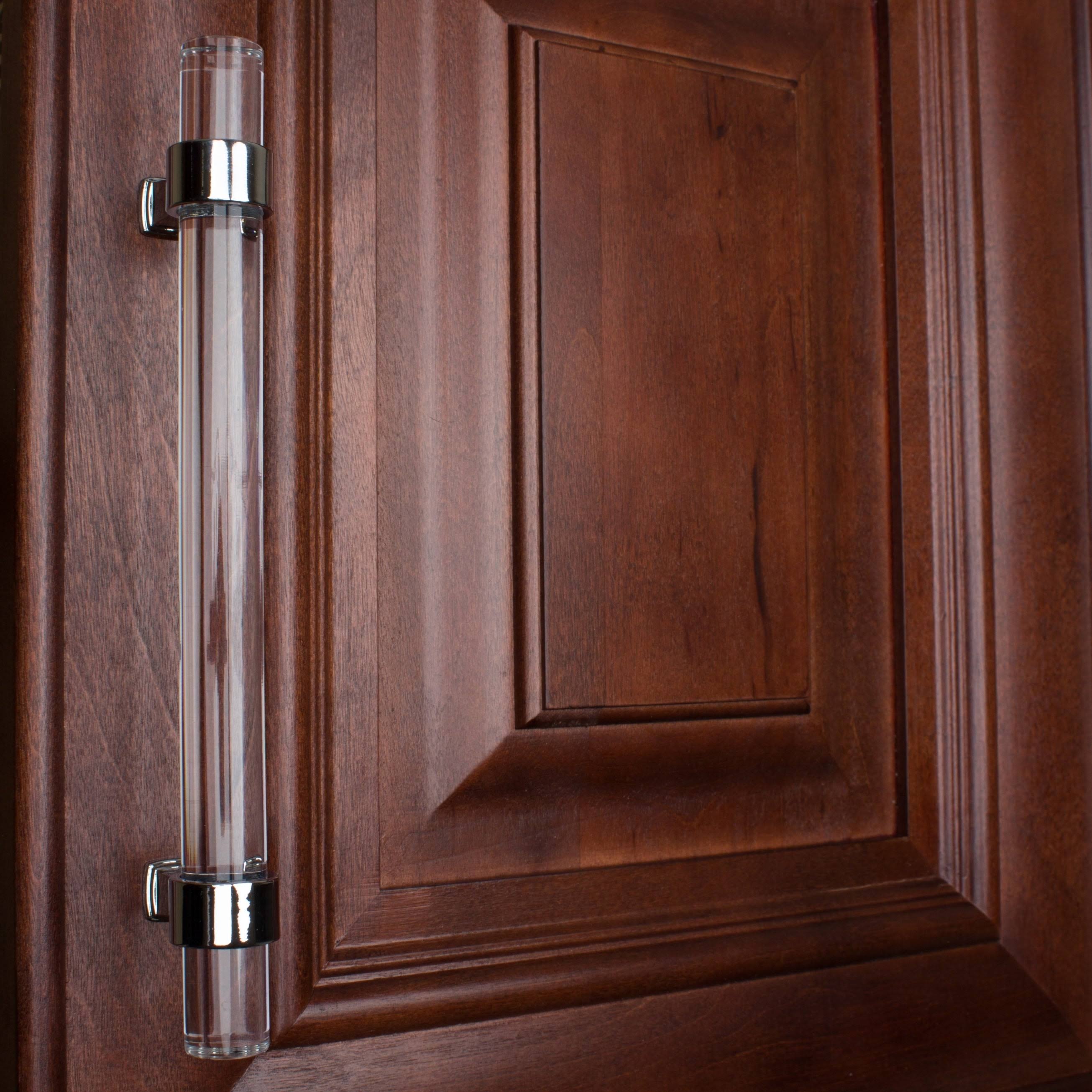 GlideRite 5-Inch Clear Acrylic Cabinet Drawer Pulls (Pack of 10 or 25)