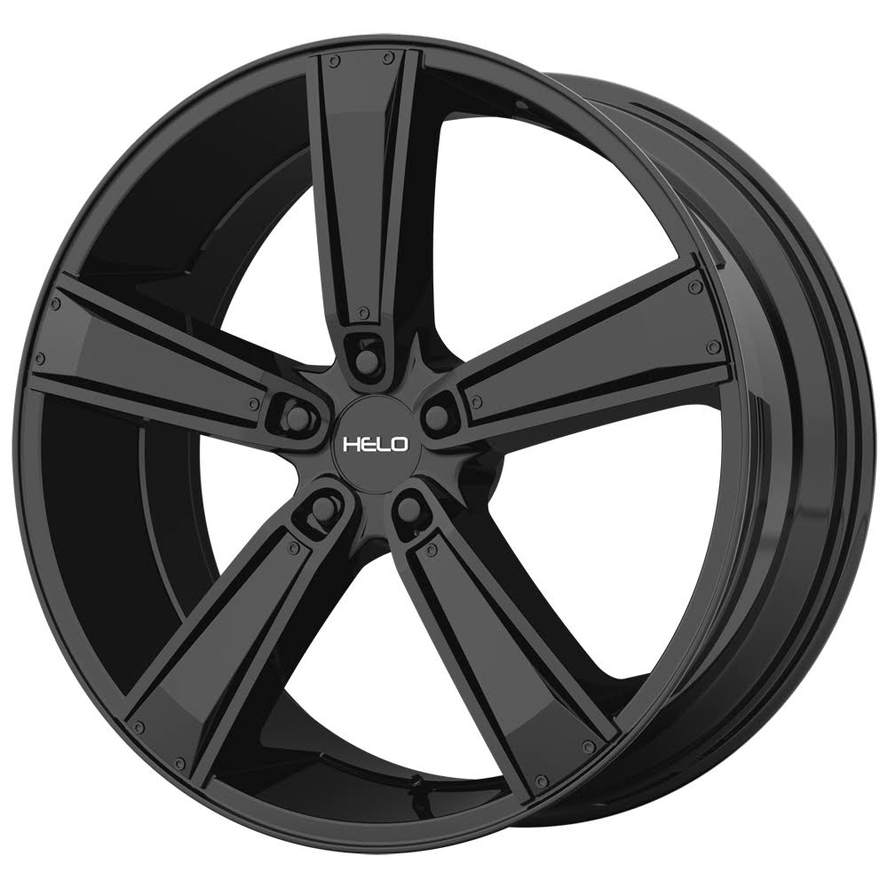 Helo He899 17x7 5x114.3 +38mm Black/Chrome Wheel Rim
