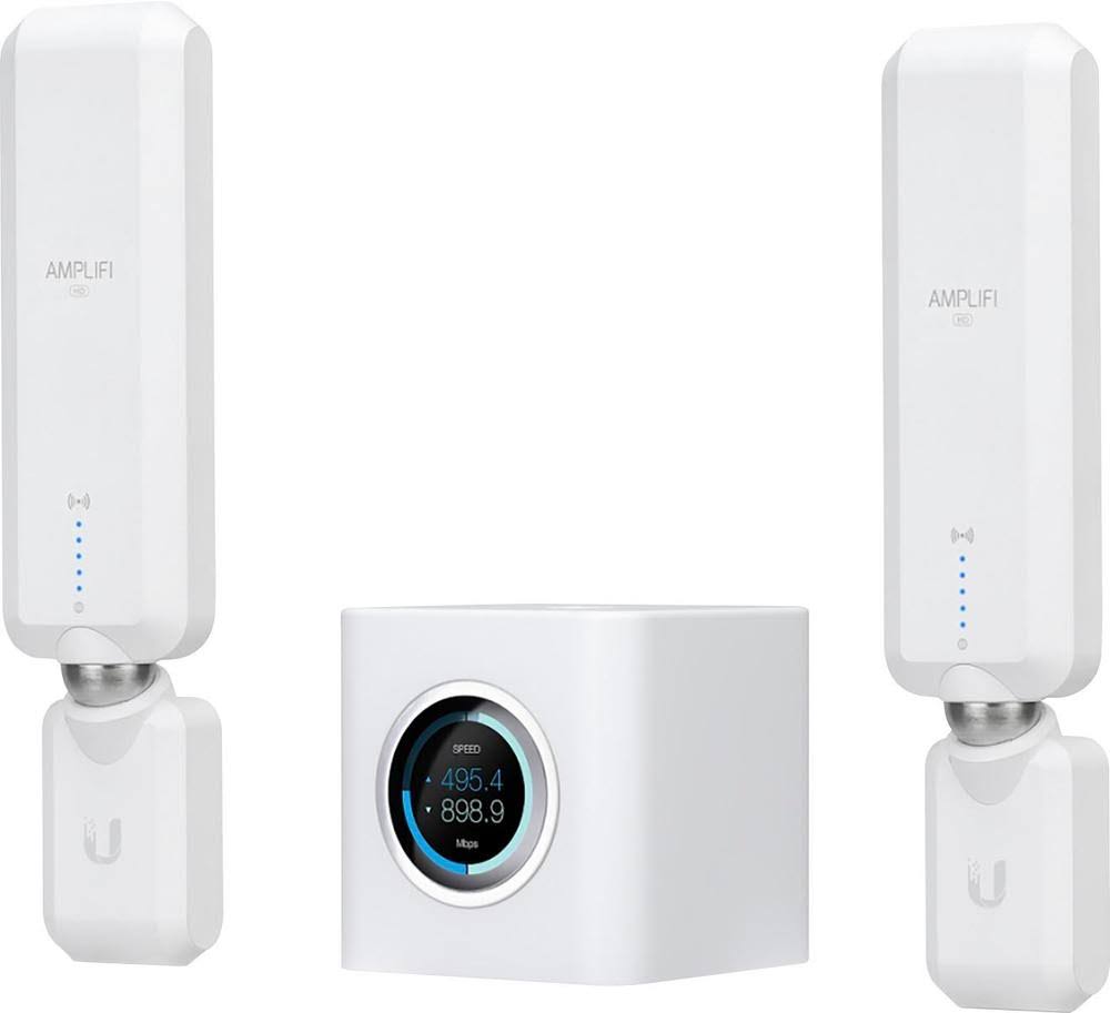 Ubiquiti - Amplifi HD Ac1750 Dual-Band Mesh Wi-Fi System - White