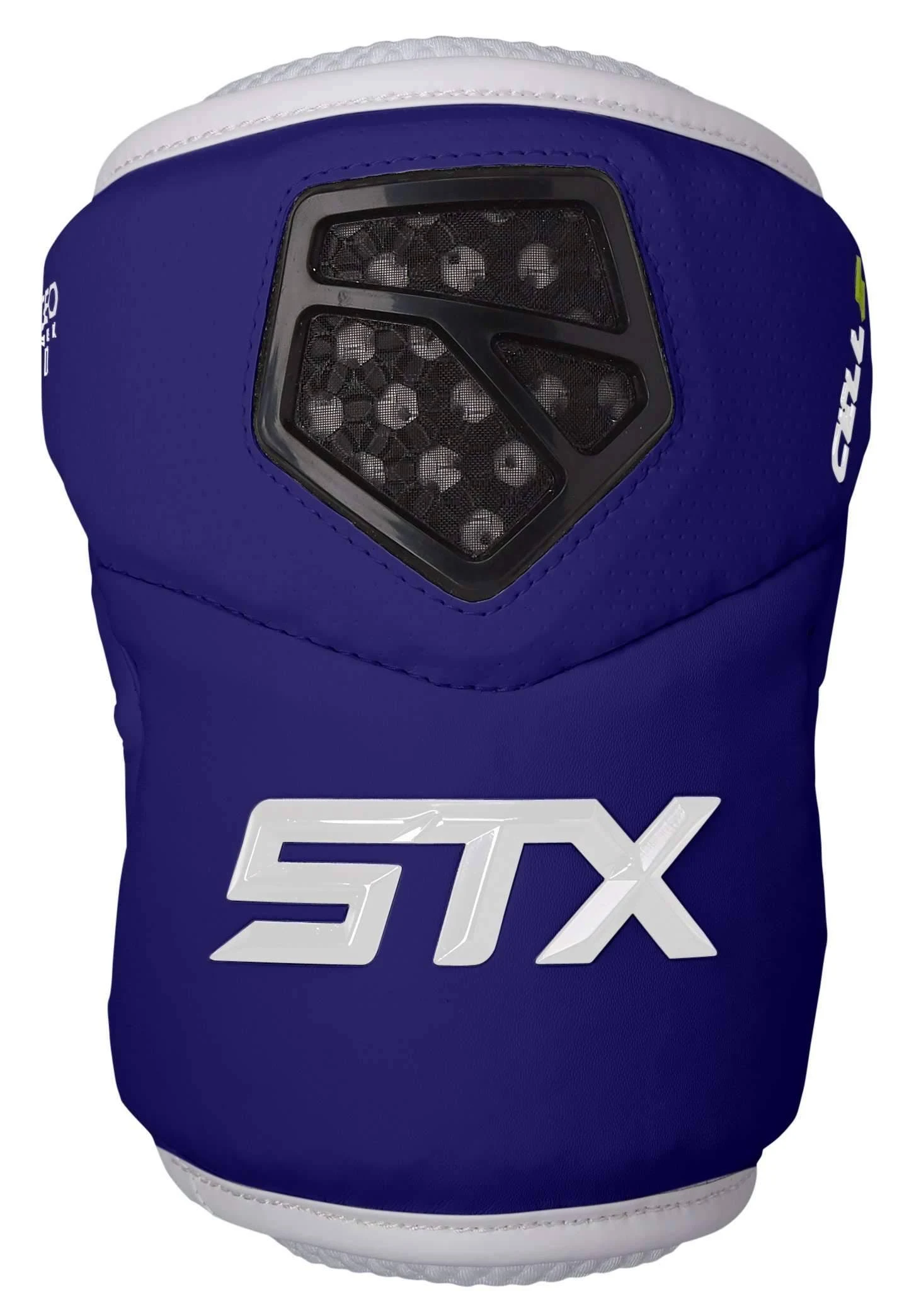 STX Lacrosse Cell 4 Elbow Pads, Navy, Large