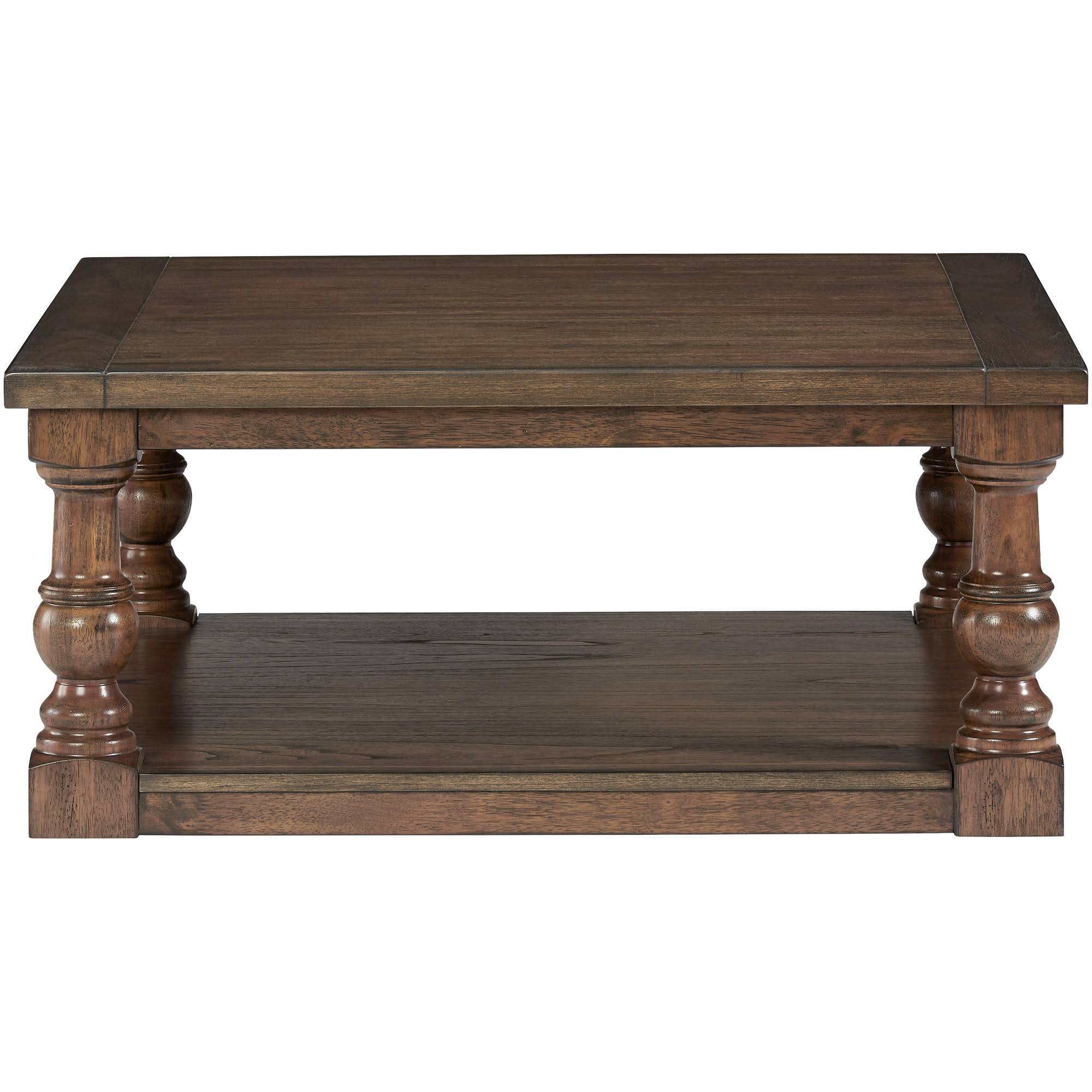 Progressive Furniture Wynton Cognac Square Cocktail Table