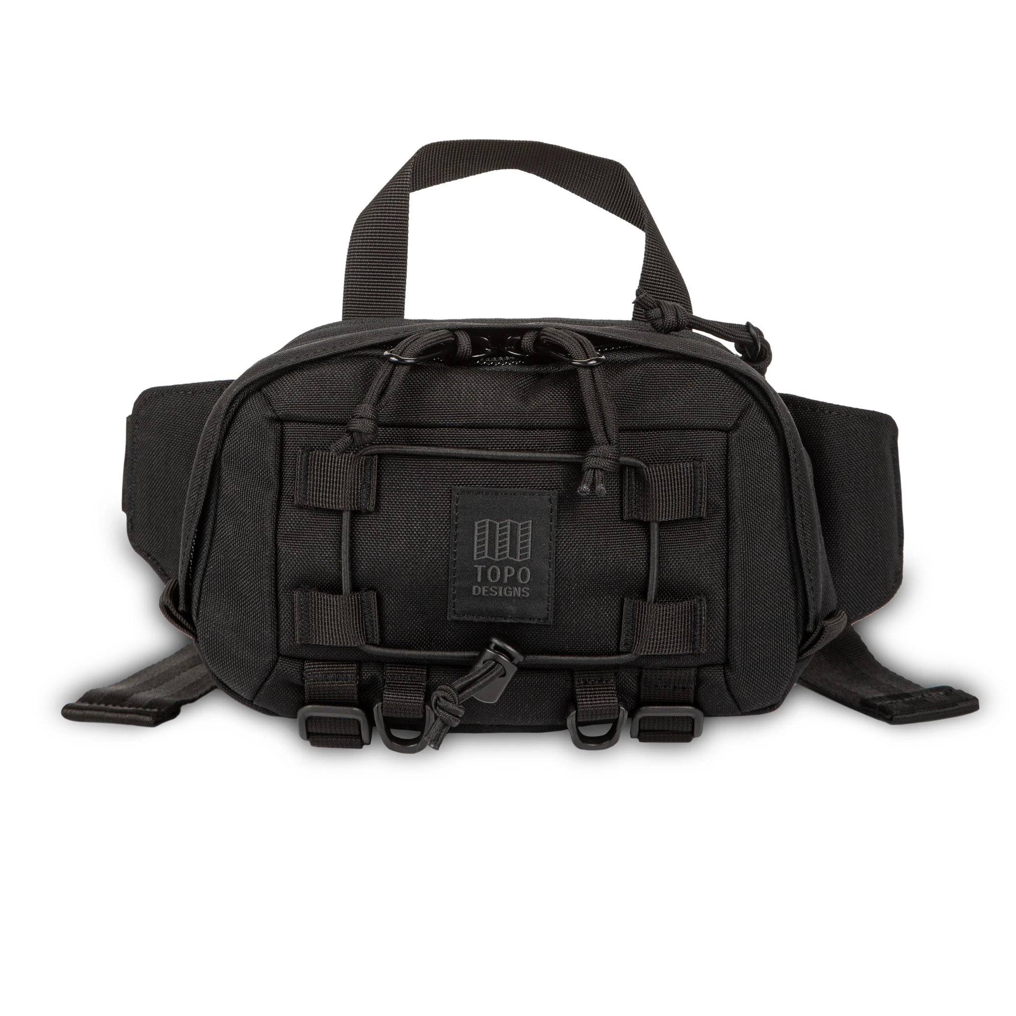 Topo Designs Subalpine Hip Pack - Blue/Black Ripstop