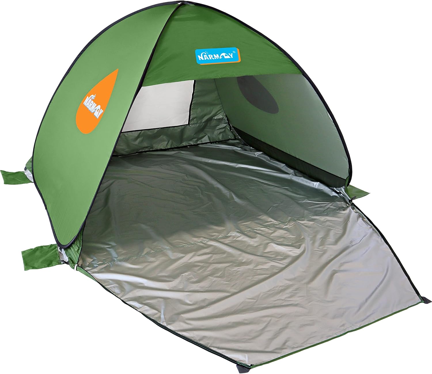 NARMAY&reg; Camping Tent Pop Up Beach Tent Portable Sun Shelter - Jungle Green