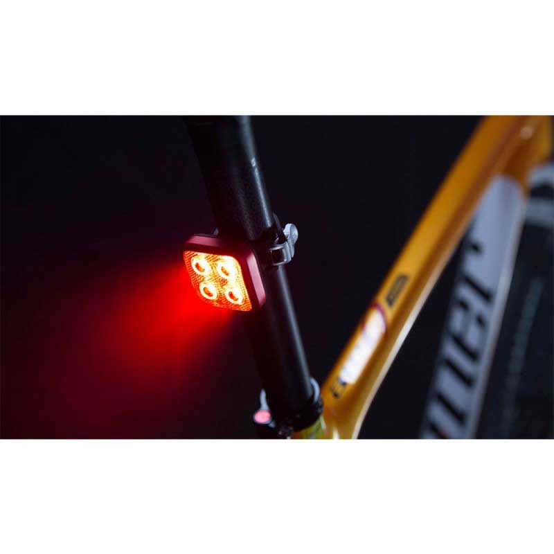 Knog Blinder Mob The Face Rear Light - Silver