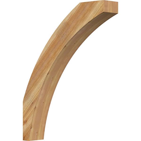 6x22W x 30x22D x 38x22H Thorton Rough Sawn Brace, Western Red Cedar