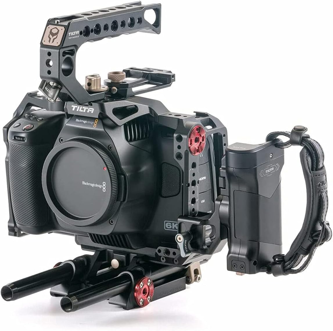 Tilta Advanced Kit Compatible with BMPCC 6K Pro - Tactical Gray