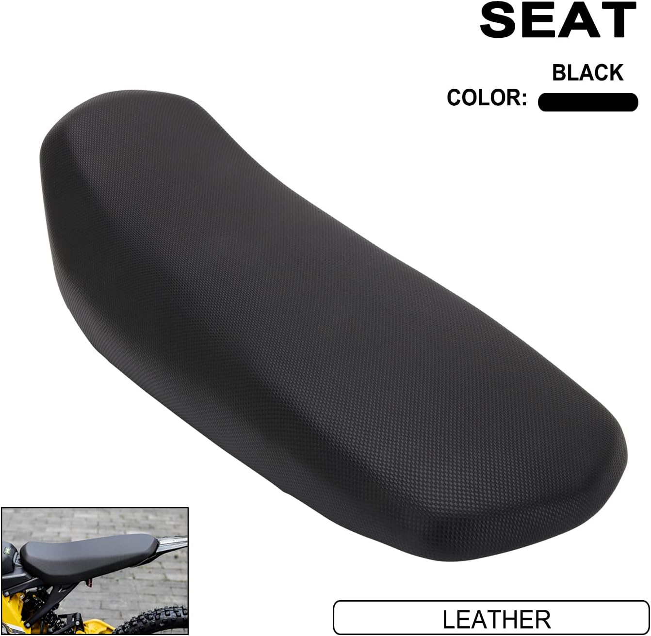 Wacece Dirt Bike Seat,Motorcycle Seat Mini Bike Seat For Light Bee Surron Sur-Ron Sur Ron S/X