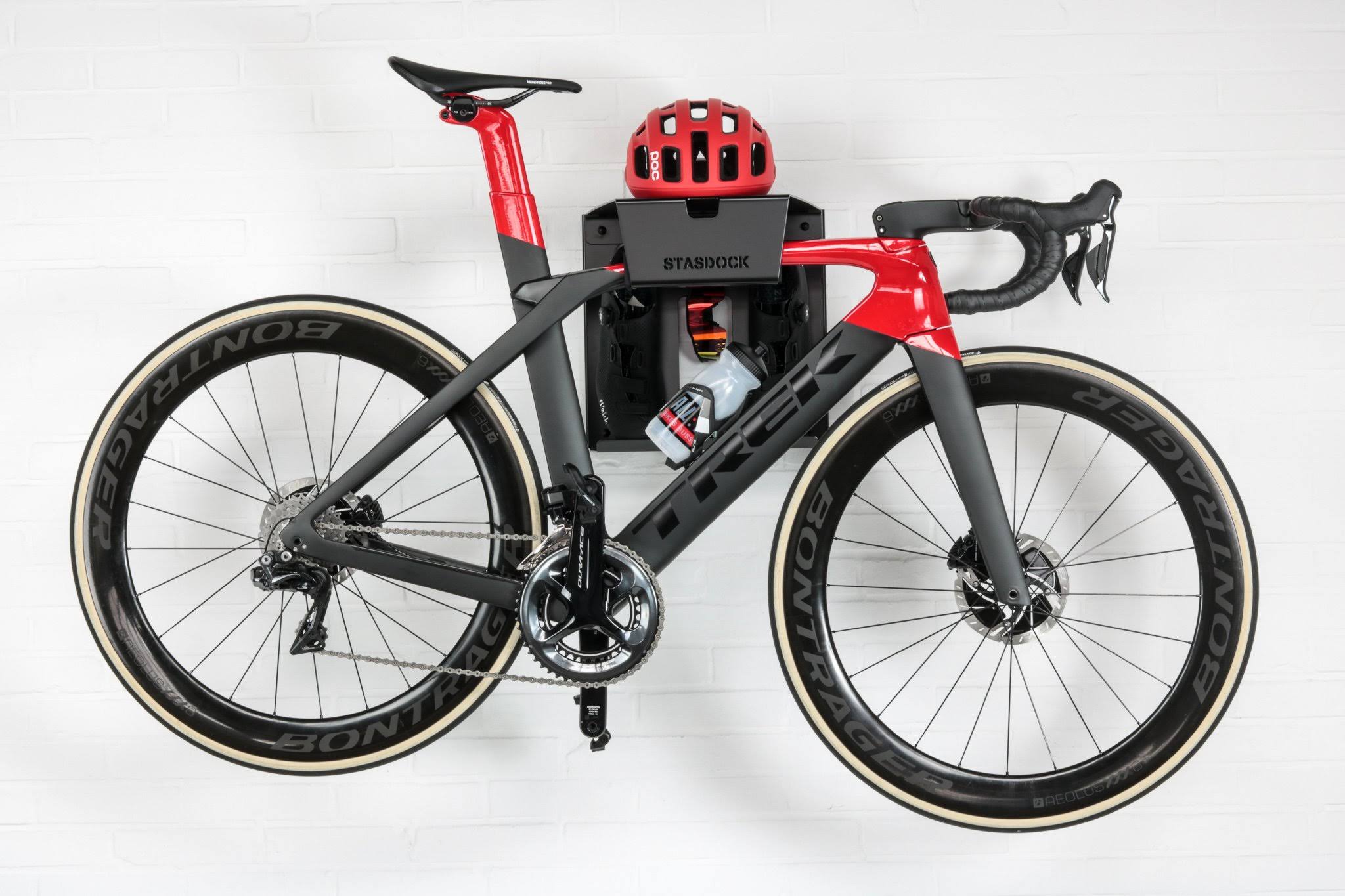 Stasdock Wall Mounted Bike Hanger - Happy Black