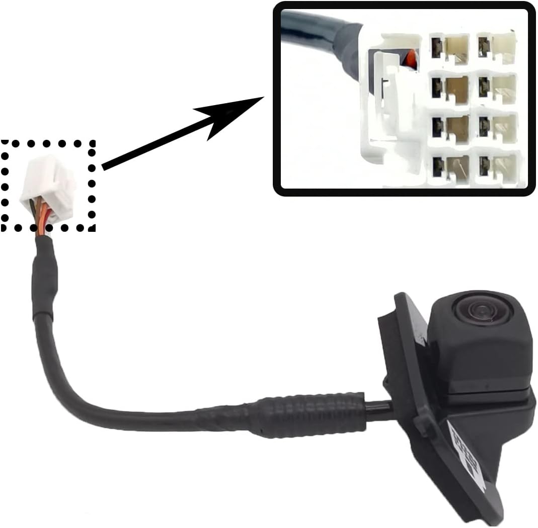 Auztto Rear View Back Up Backup Assist Camera for 2014 - 2017 Honda Accord Sedan 2017 Honda Hybrid Replace 39530-T2A-A21 39530-T2A-A31 39530-T2A-U110-M2 590-440