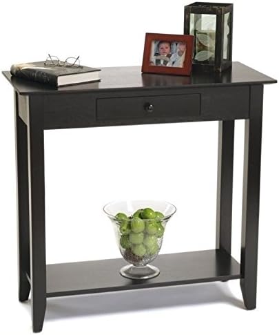 Pemberly Row Hall Table in Black