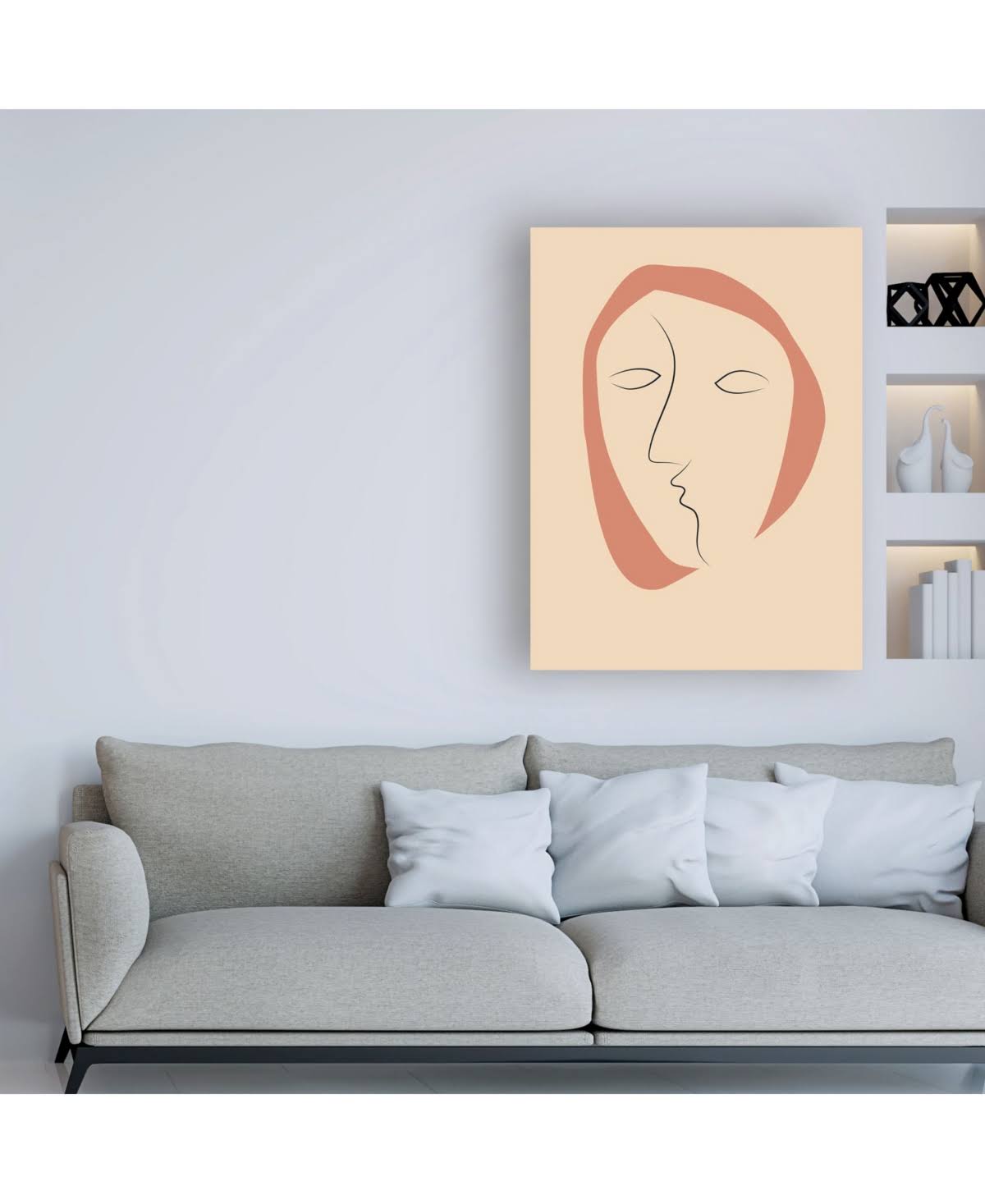 Trademark Fine Art Ic01305-C1824Gg Design Fabrikken 'Face It 2 Fabrikk