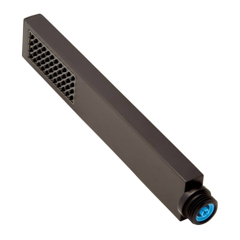Signature Hardware Hibiscus Single Function Hand Shower in Matte Black