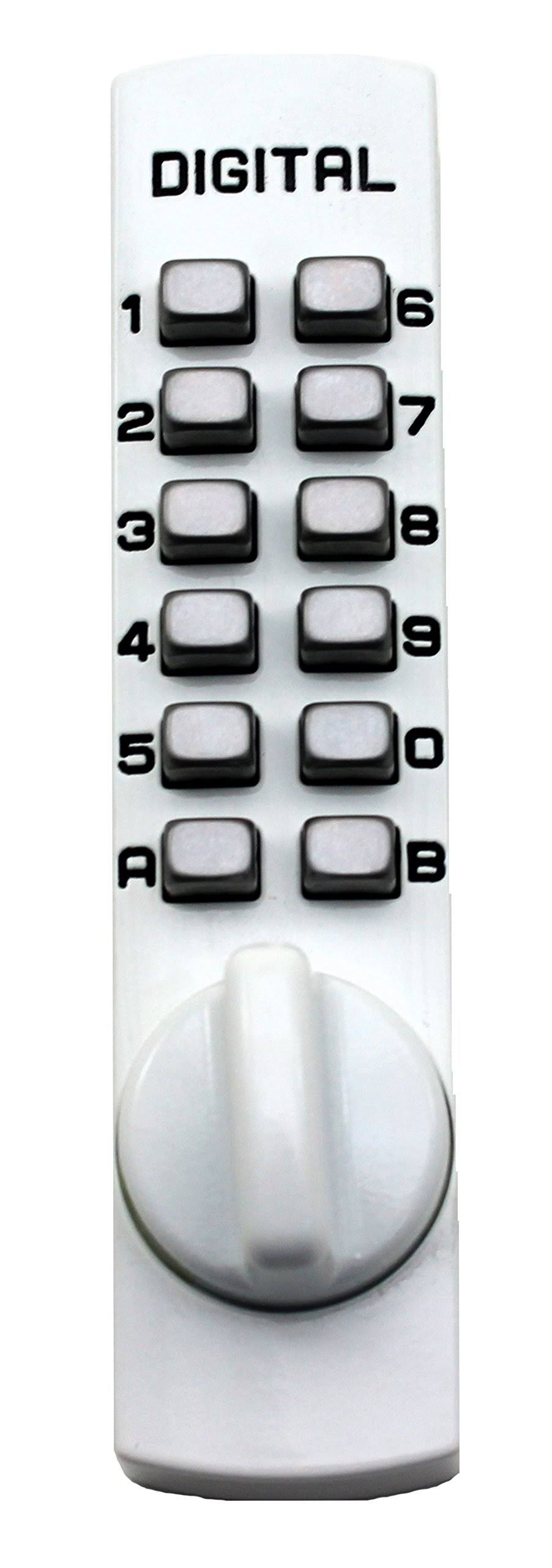 Lockey USA C-120-WH Surface Mount Deadbolt