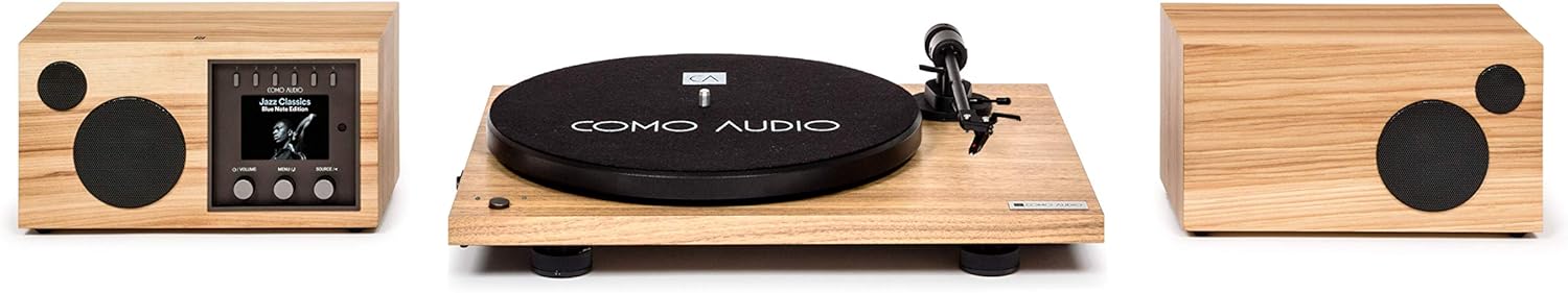 Como Audio: Solo + Ambiente + Turntable - 3 System Bundle (Hickory/Black)