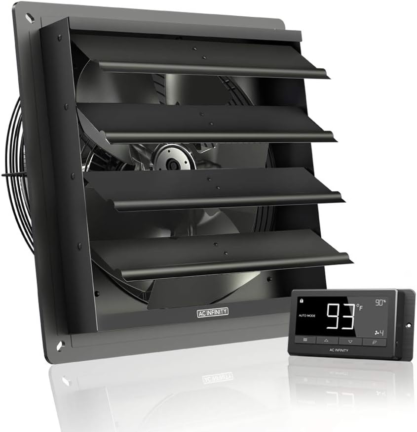 AC Infinity AIRLIFT T14, Shutter Exhaust Fan 14