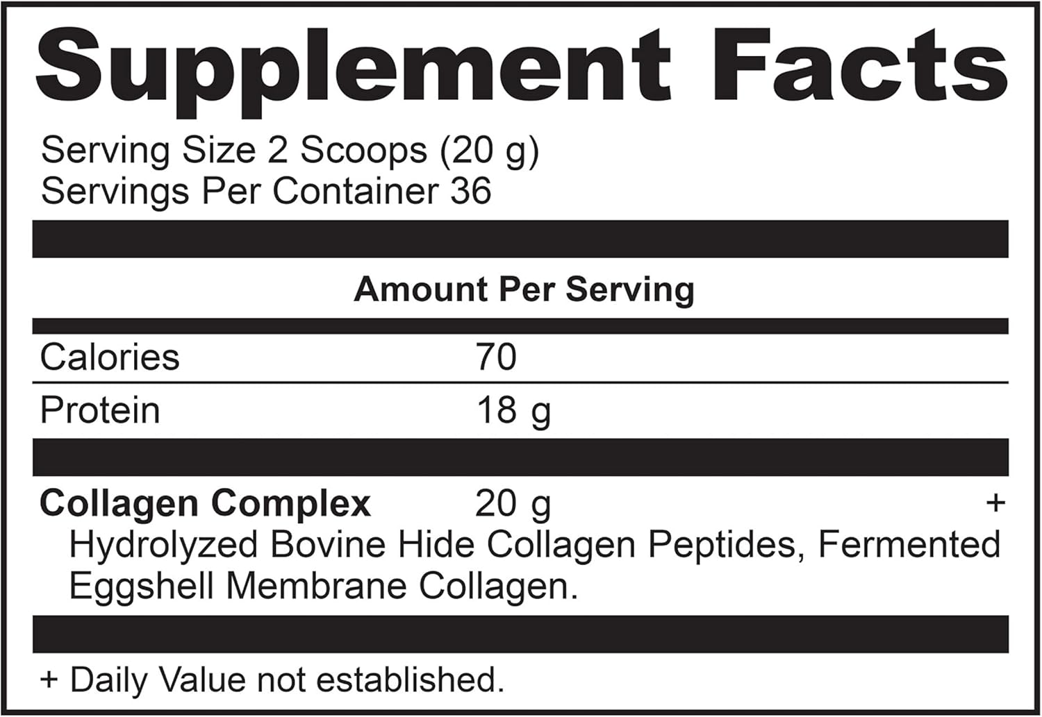 Collagen Peptides by Ancient Nutrition, Collagen Peptides Powder, Unflavored Hydrolyzed Collagen, Supports Healthy Skin, Joints, Gut, Keto and Paleo Friendly, 36 Servings, 20g Collagen per Serving Pack of 2