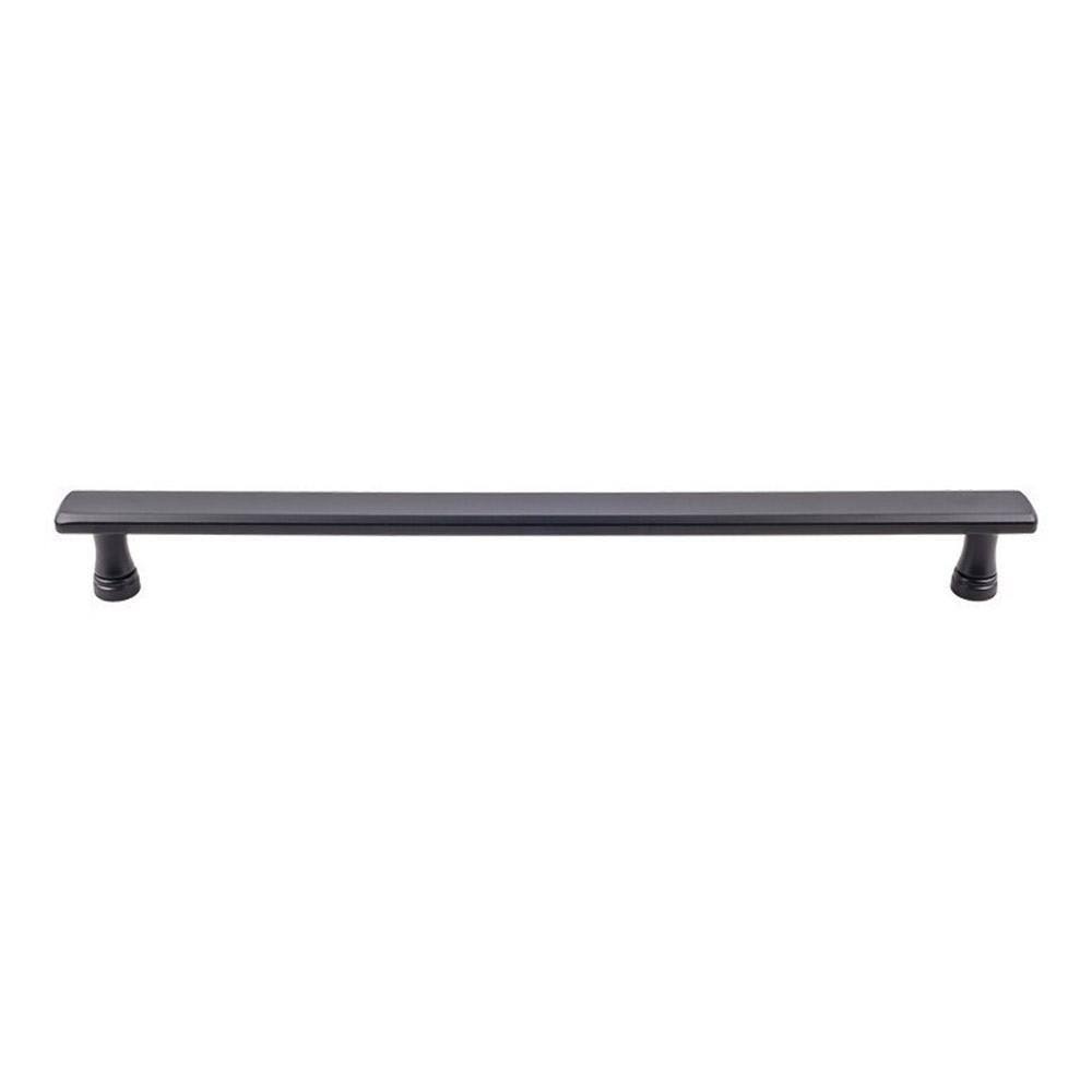 Top Knobs TK858BLK Devon Kingsbridge Appliance Pull 12x22 CC Flat Black