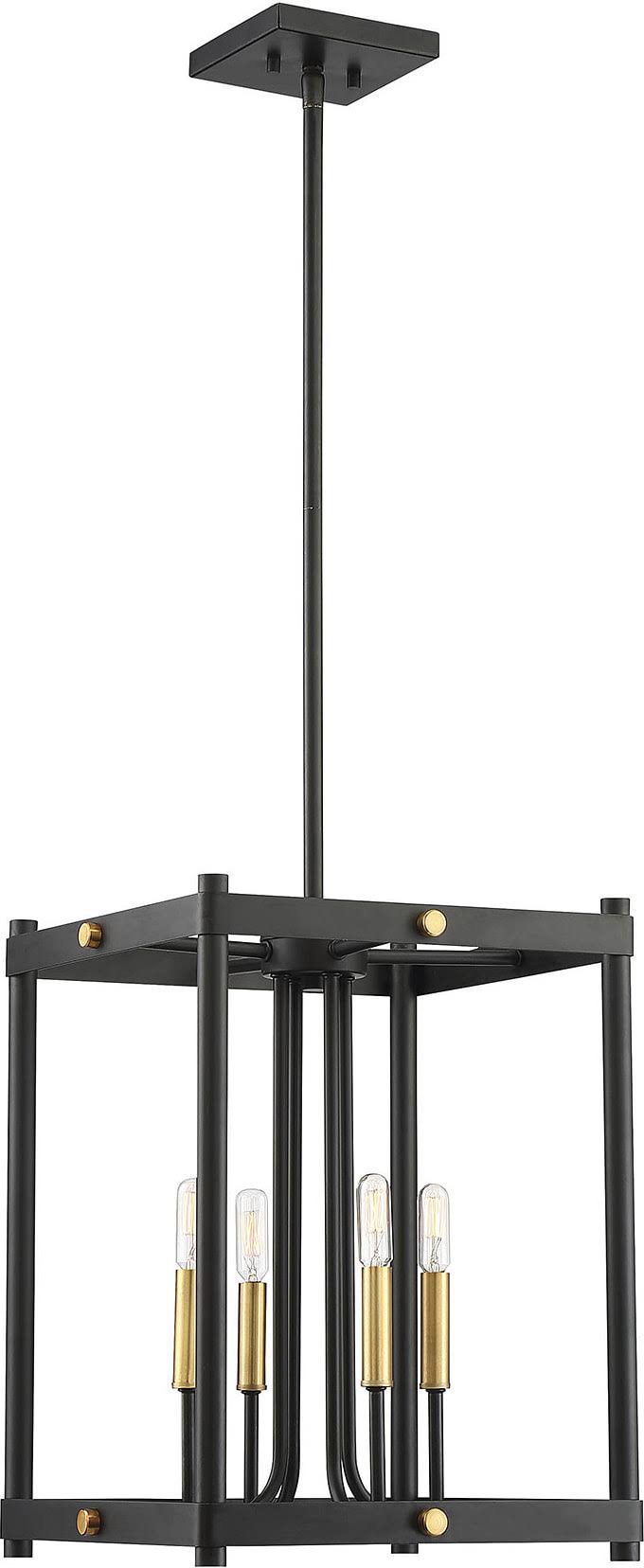 Savoy House-3-2231-4-51-Fowler - 4 Light Foyer Vintage Black/Warm