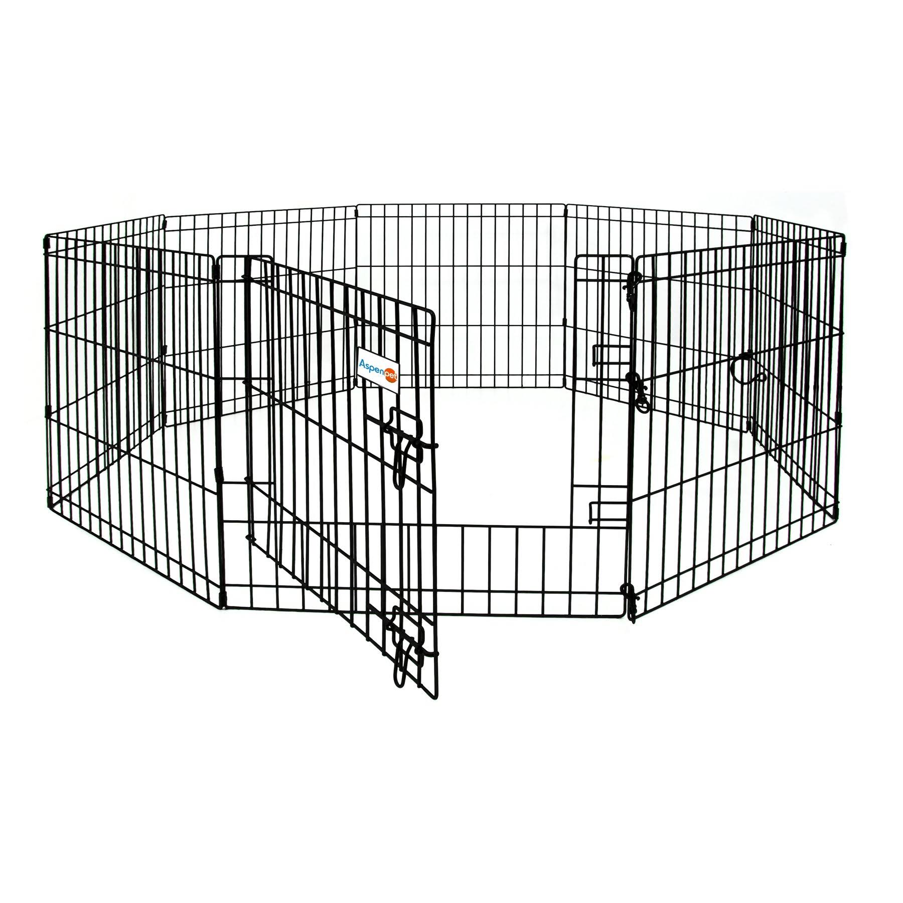 Petmate Exercise Dog Pen, Black