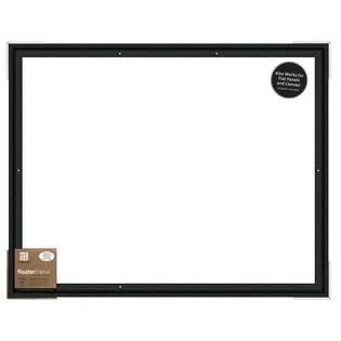 Ampersand Floater Frame - Bold, Black, 24 inch x 30 inch, 7/8 inch Panel