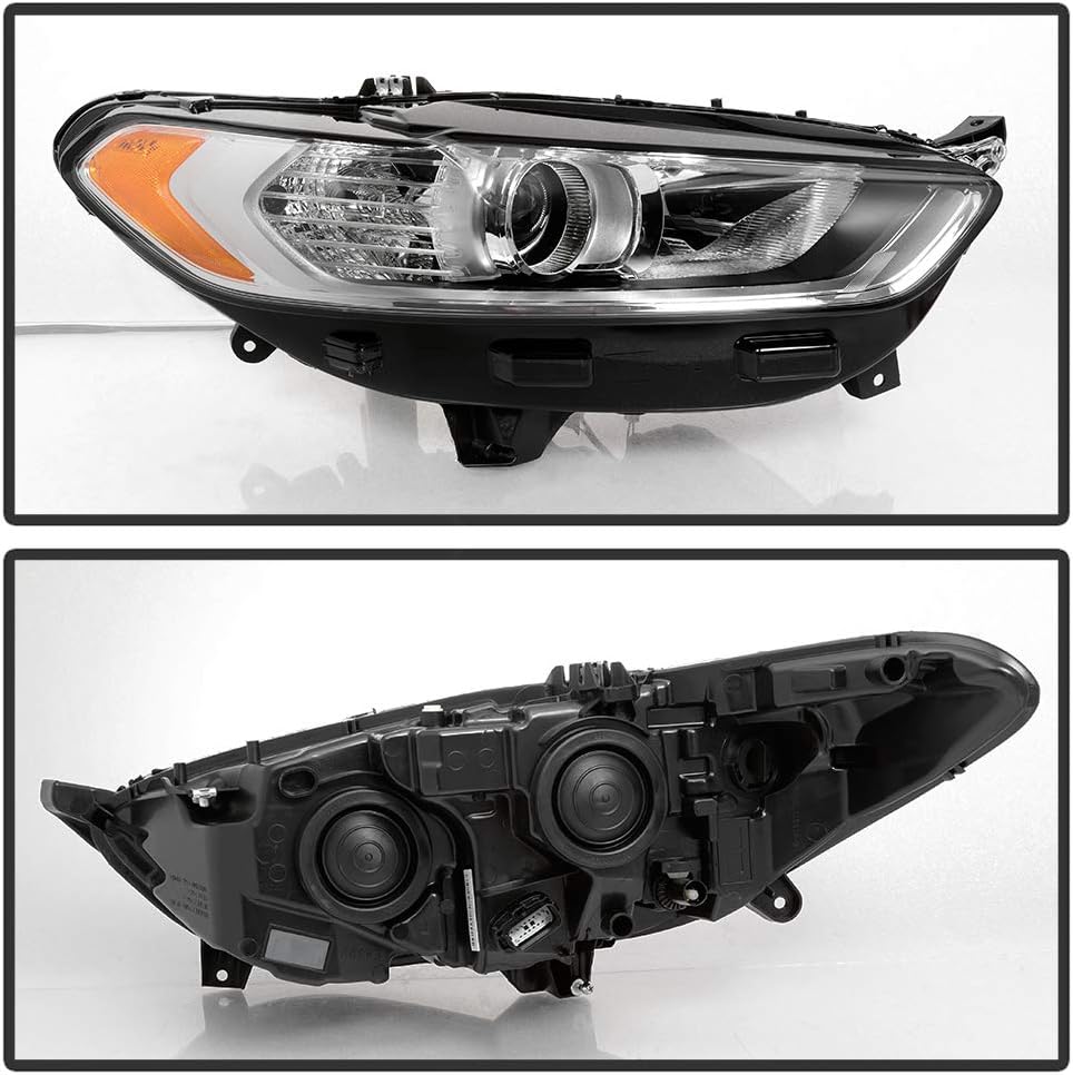 ACANII - For 2013 2014 2015 2016 Ford Fusion Factory OE Style Projector Headlight Headlamp Assembly Right Passenger Side